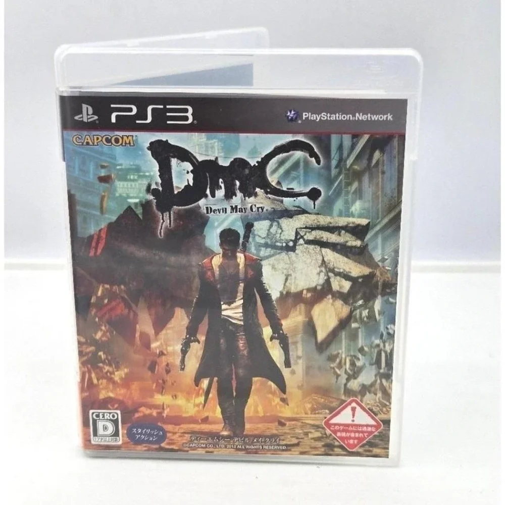 DmC: Devil May Cry- PS3 (Japan Import NTSC-J, Cero D) CIB